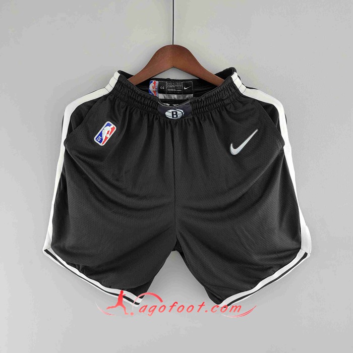 Shorts NBA Brooklyn Nets Noir 75th Anniversary
