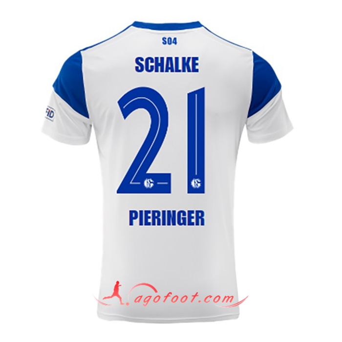 Maillot de Foot Schalke 04 (PIERINGER #21) 2022/23 Exterieur