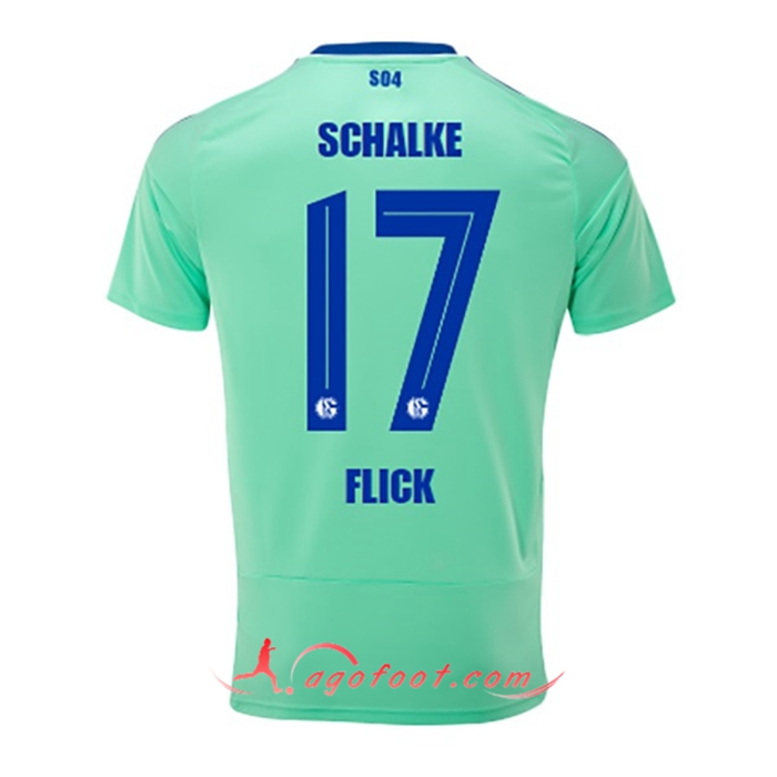 Maillot de Foot Schalke 04 (FLICK #17) 2022/23 Third