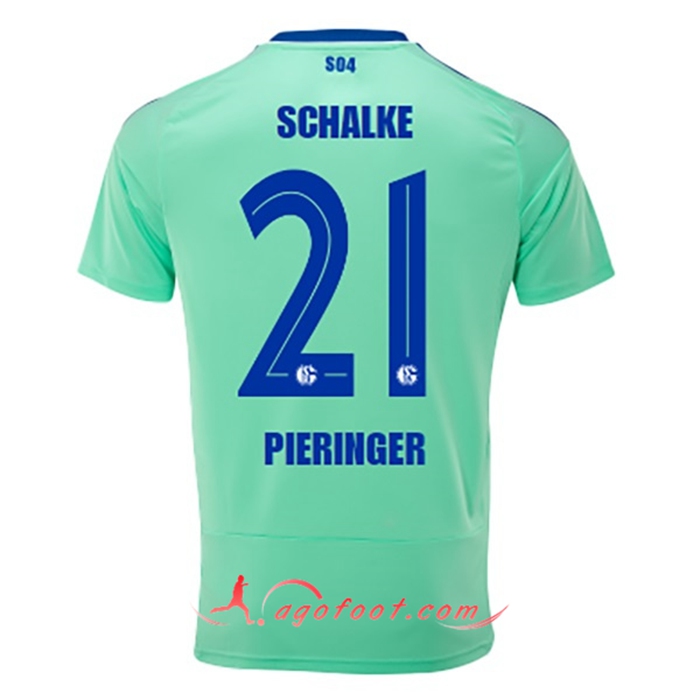 Maillot de Foot Schalke 04 (PIERINGER #21) 2022/23 Third