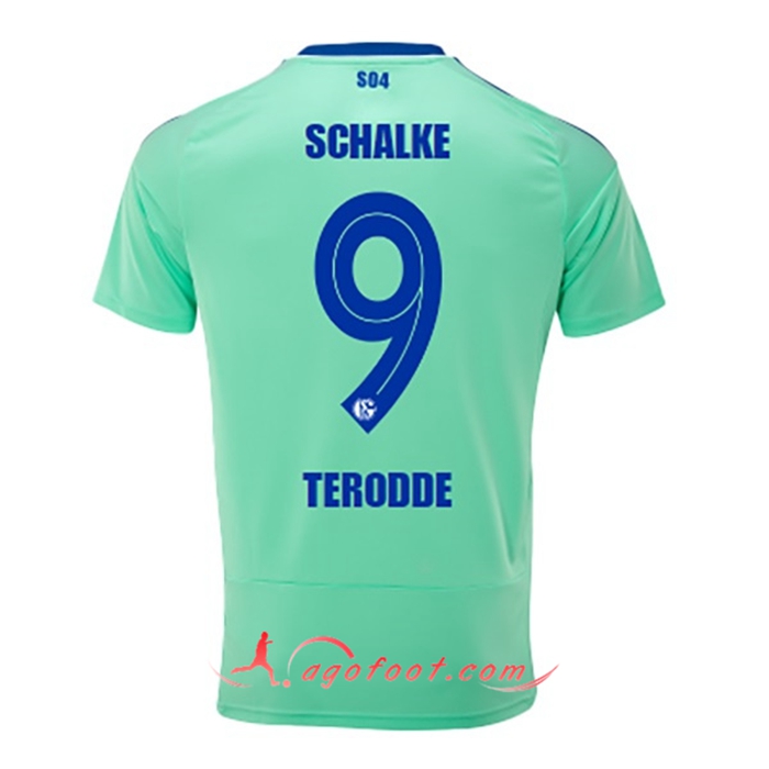 Maillot de Foot Schalke 04 (TERODDE #9) 2022/23 Third