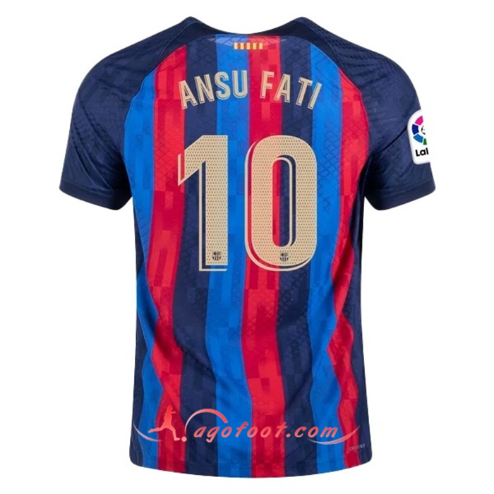 Maillot de Foot FC Barcelone (ANSU FATI #10) 2022/23 Domicile