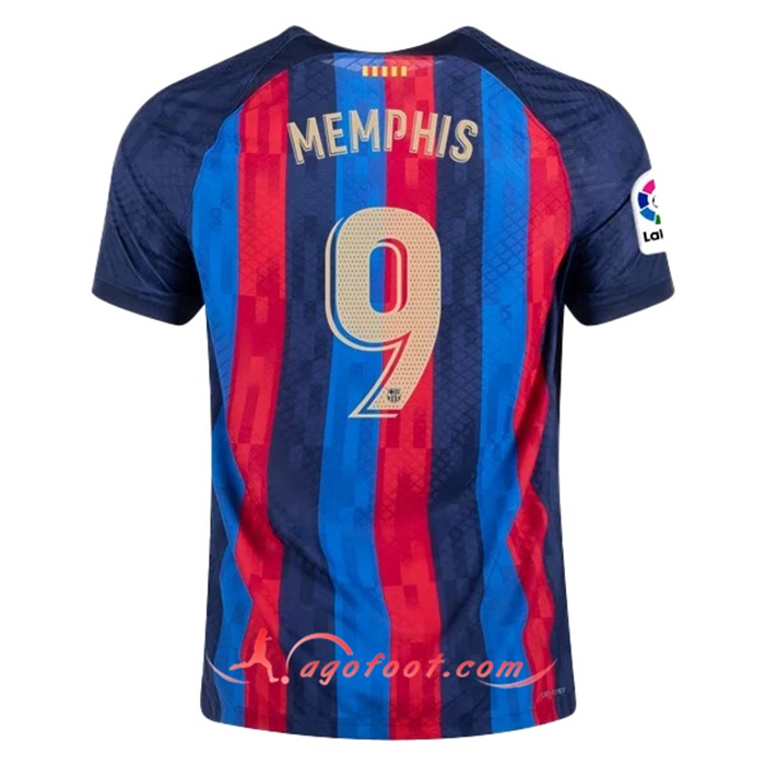 Maillot de Foot FC Barcelone (MEMPHIS #9) 2022/23 Domicile