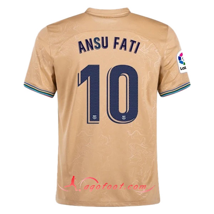 Maillot de Foot FC Barcelone (ANSU FATI #10) 2022/23 Exterieur