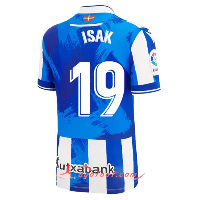 Maillot de Foot Real Sociedad (ISAK #19) 2022/23 Domicile