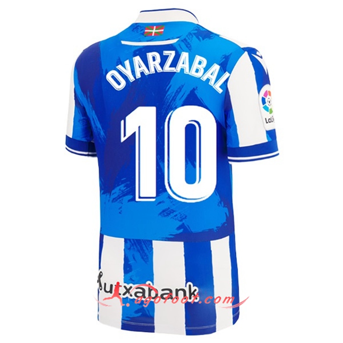 Maillot de Foot Real Sociedad (OYARZABAL #10) 2022/23 Domicile