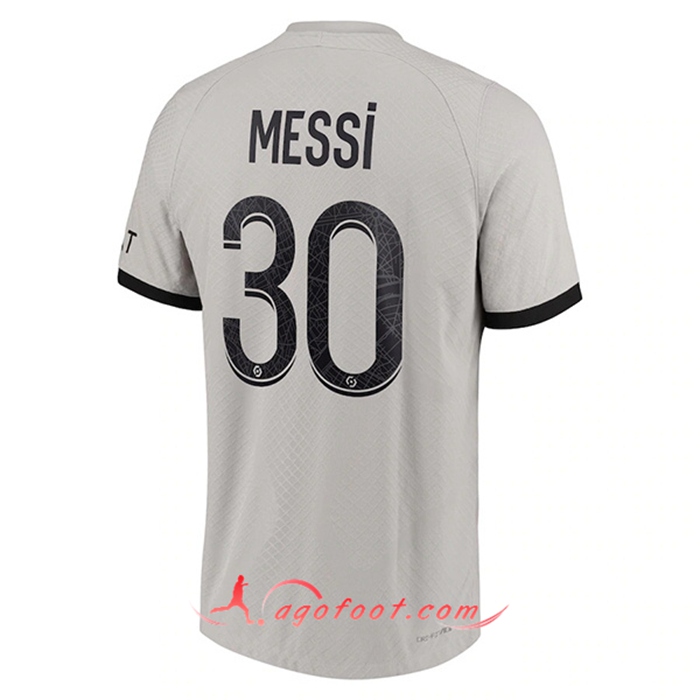 Maillot de Foot PSG (MESSI #30) 2022/23 Exterieur
