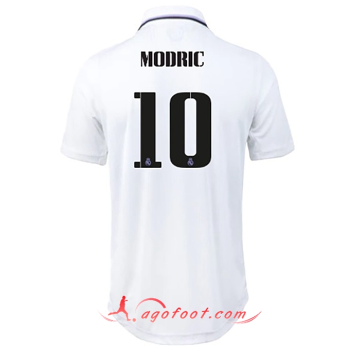 Maillot de Foot Real Madrid (MODRIC #10) 2022/23 Domicile