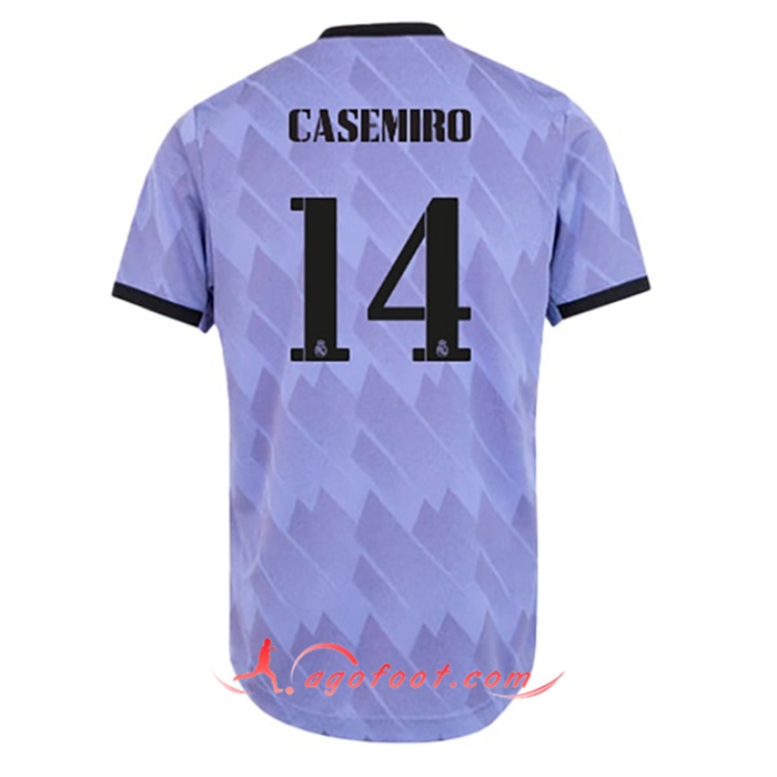 Maillot de Foot Real Madrid (CASEMIRO #14) 2022/23 Exterieur