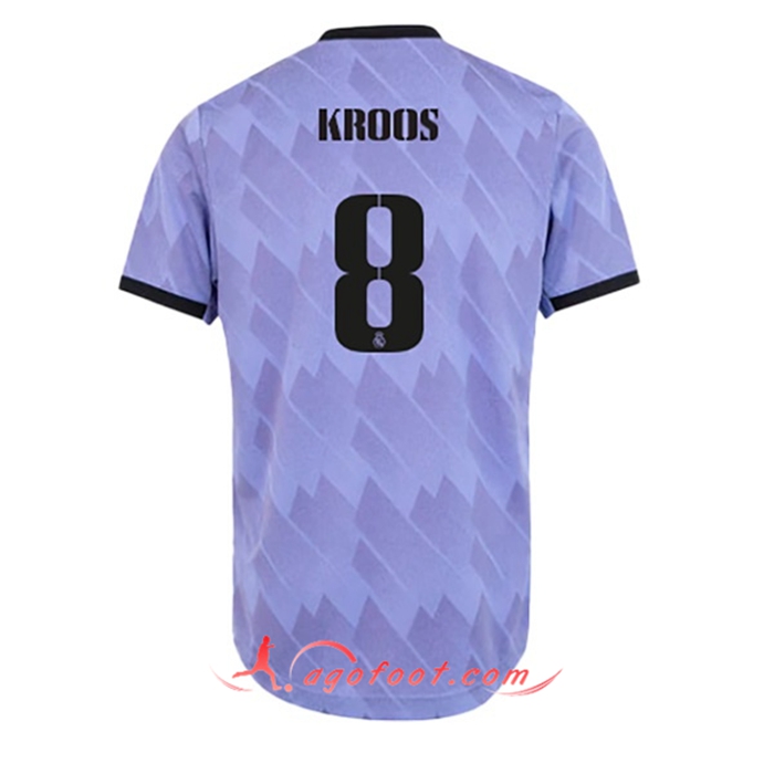 Maillot de Foot Real Madrid (KROOS #8) 2022/23 Exterieur
