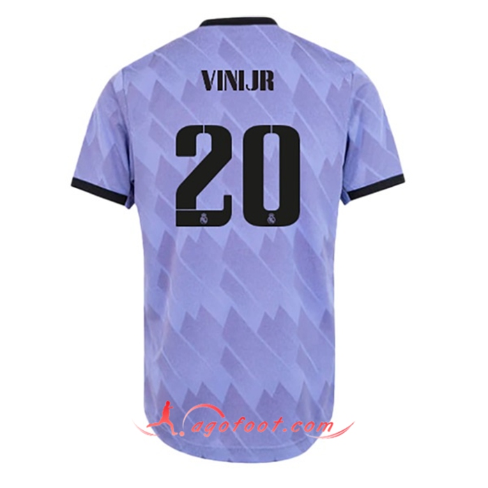 Maillot de Foot Real Madrid (VINIJR #20) 2022/23 Exterieur