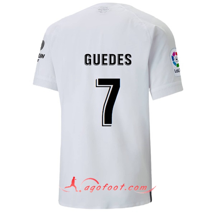 Maillot de Foot Valencia (GUEDES #7) 2022/23 Domicile