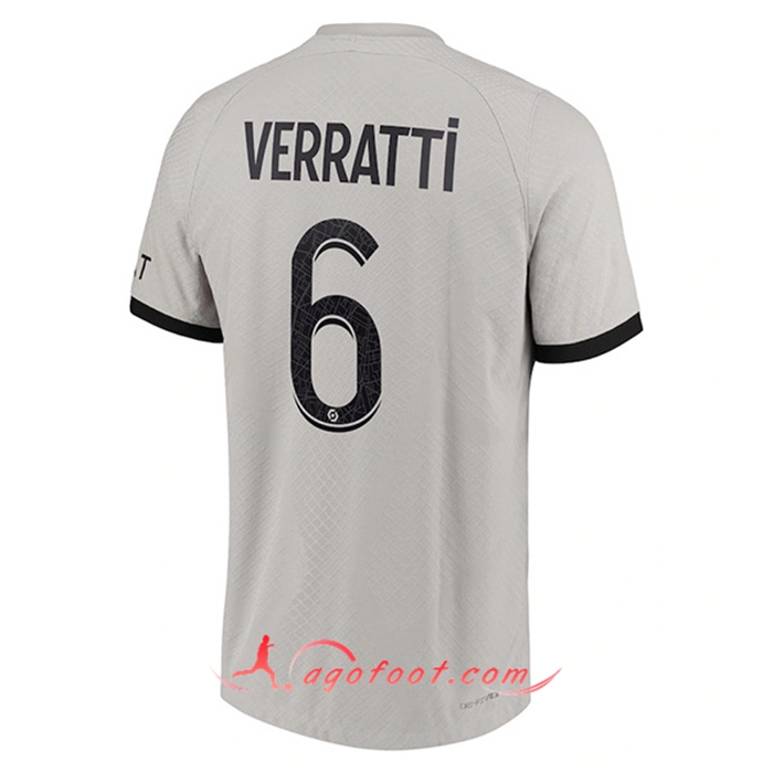 Maillot de Foot PSG (VERRATTI #6) 2022/23 Exterieur