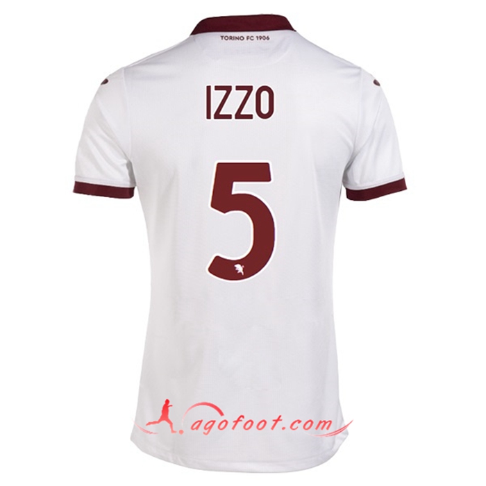 Maillot de Foot Torino (IZZO #5) 2022/23 Exterieur