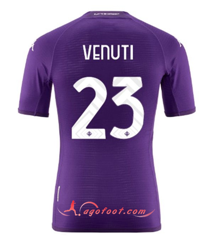 Maillot de Foot ACF Fiorentina (VENUTI #23) 2022/23 Domicile