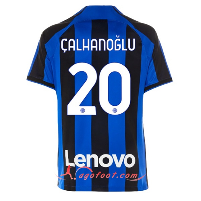 Maillot de Foot Inter Milan (ÇALHANOĞLU #20) 2022/23 Domicile