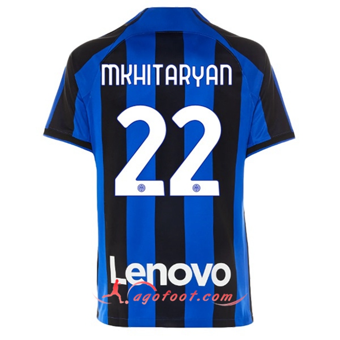 Maillot de Foot Inter Milan (MKHITARYAN #22) 2022/23 Domicile