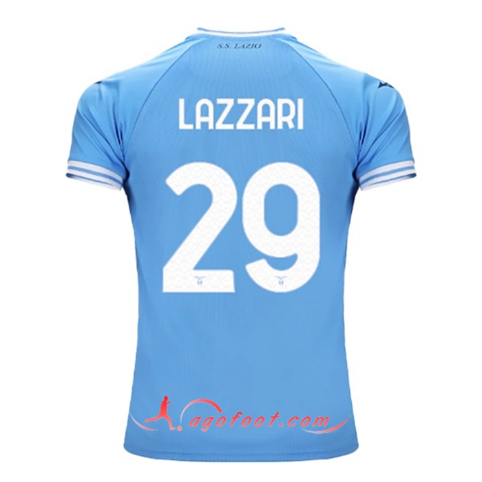 Maillot de Foot SS Lazio (LAZZARI #29) 2022/23 Domicile