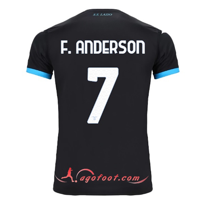 Maillot de Foot SS Lazio (F.ANDERSON #7) 2022/23 Exterieur