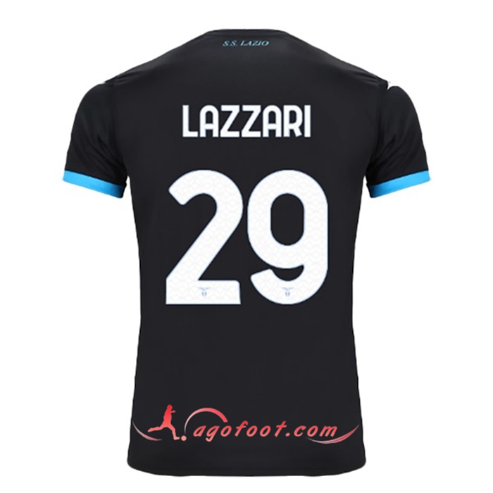 Maillot de Foot SS Lazio (LAZZARI #29) 2022/23 Exterieur