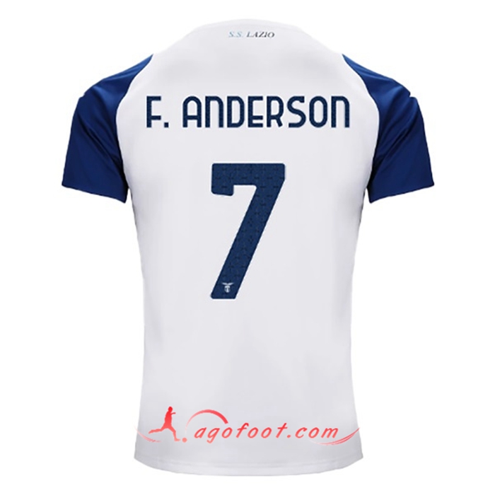 Maillot de Foot SS Lazio (F.ANDERSON #7) 2022/23 Third