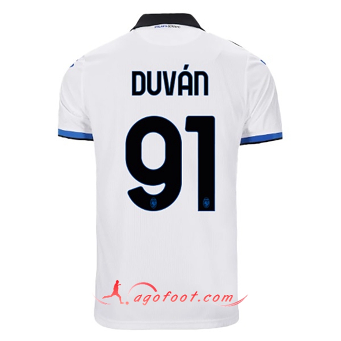 Maillot de Foot Atalanta (DUVÁN #91) 2022/23 Exterieur