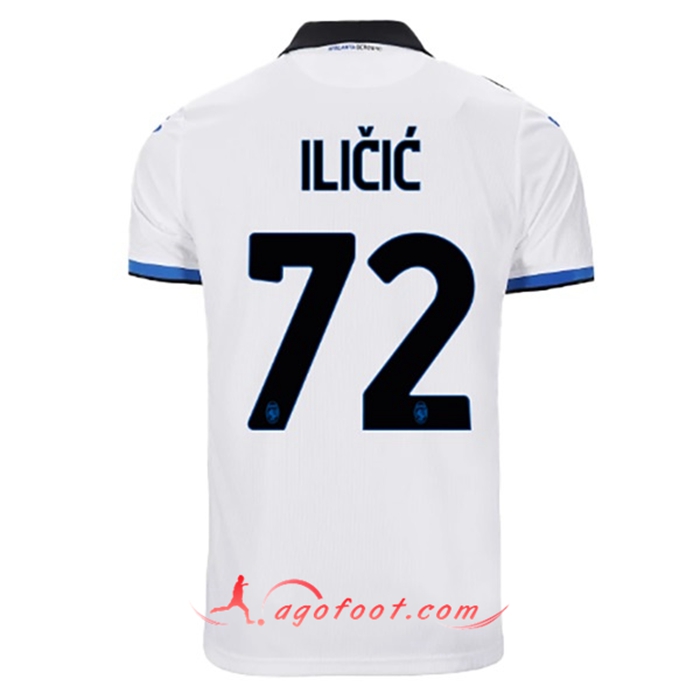 Maillot de Foot Atalanta (ILIČIĆ #72) 2022/23 Exterieur