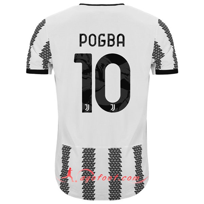Maillot de Foot Juventus (POGBA #10) 2022/23 Domicile
