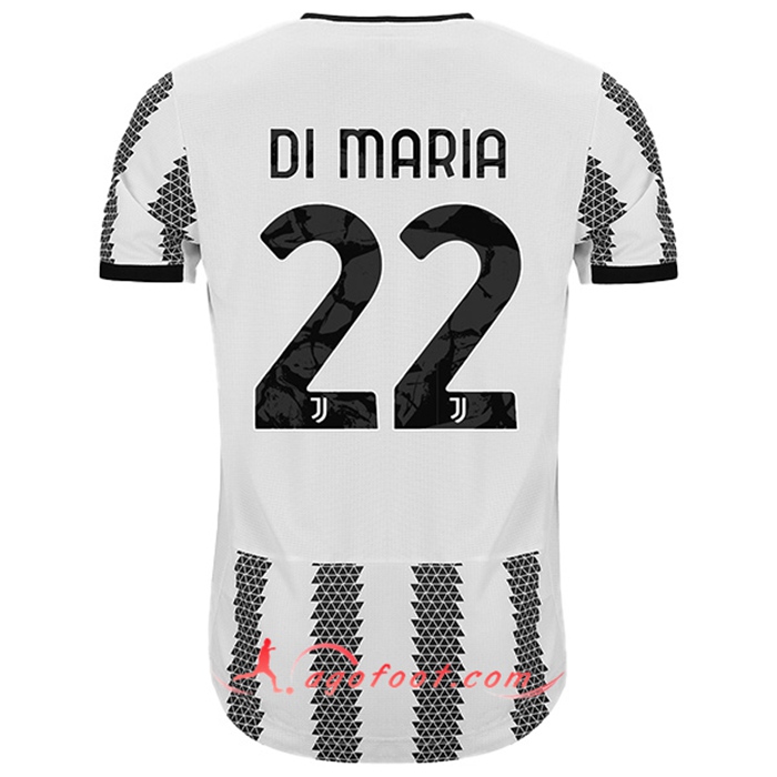 Maillot de Foot Juventus (DI MARIA #22) 2022/23 Domicile