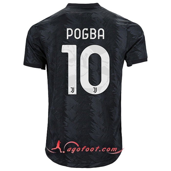 Maillot de Foot Juventus (POGBA #10) 2022/23 Exterieur