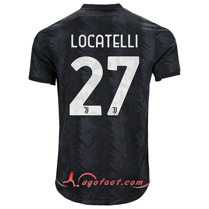 Maillot de Foot Juventus (LOCATELLI #27) 2022/23 Exterieur