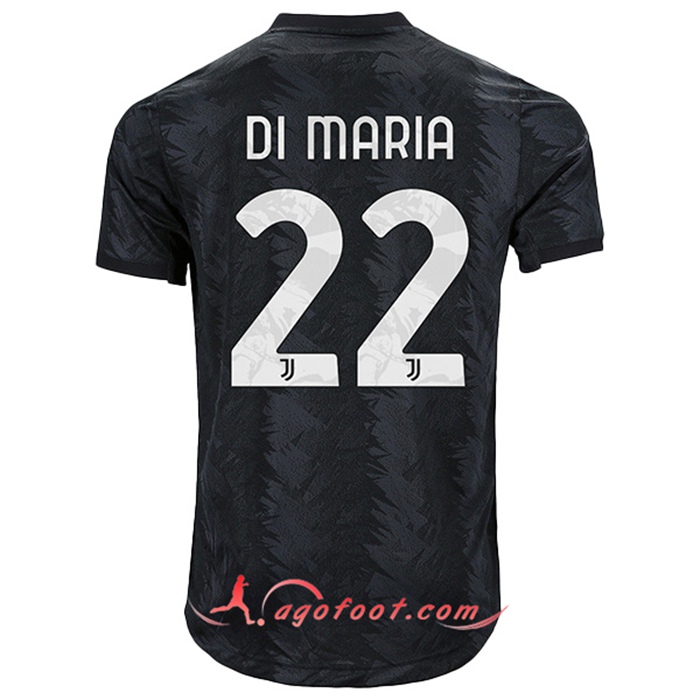 Maillot de Foot Juventus (DI MARIA #22) 2022/23 Exterieur