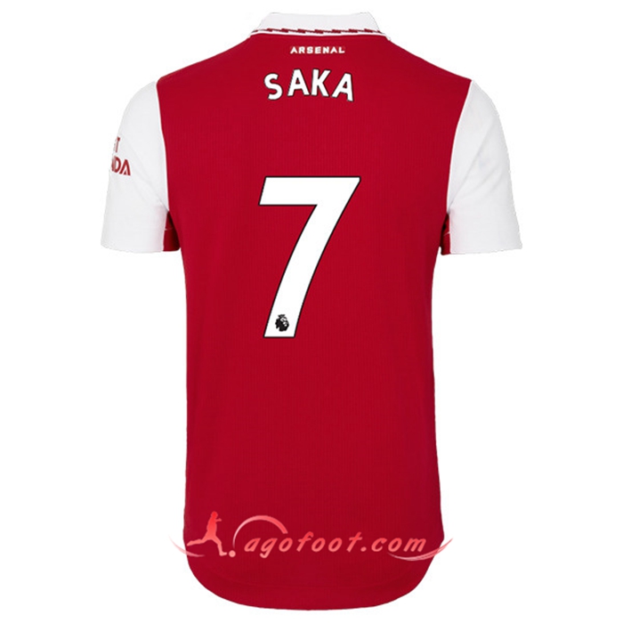 Maillot de Foot Arsenal (SAKA #7) 2022/23 Domicile