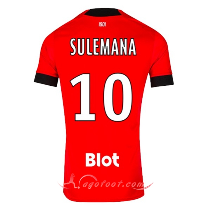 Maillot de Foot Stade Rennais (SULEMANA #10) 2022/23 Domicile