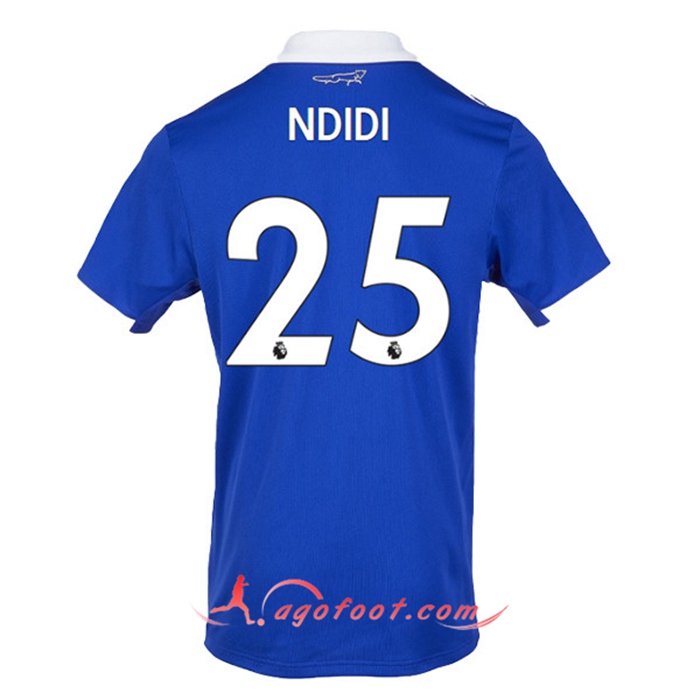 Maillot de Foot Leicester City (NDIDI #25) 2022/23 Domicile