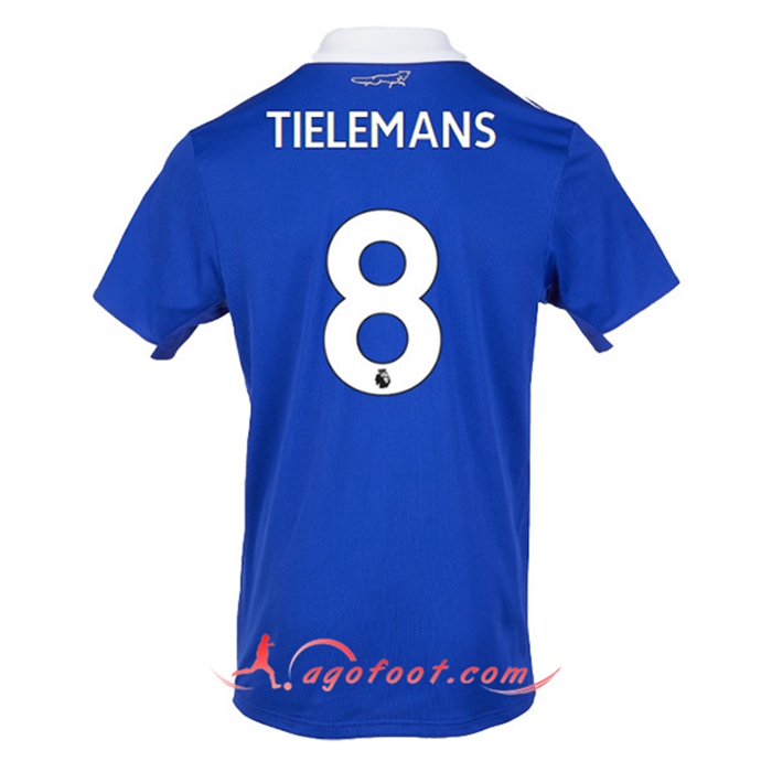 Maillot de Foot Leicester City (TIELEMANS #8) 2022/23 Domicile