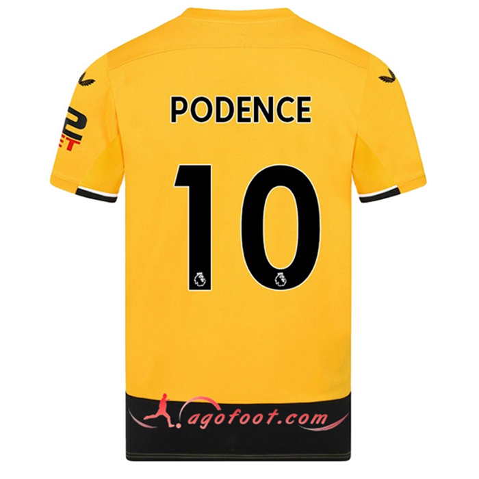 Maillot de Foot Wolves (PODENCE #10) 2022/23 Domicile