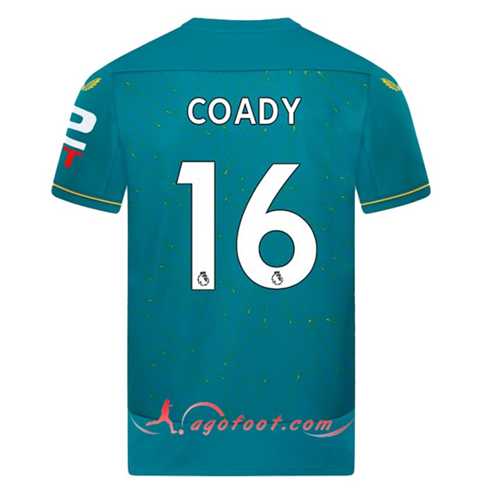 Maillot de Foot Wolves (COADY #16) 2022/23 Exterieur
