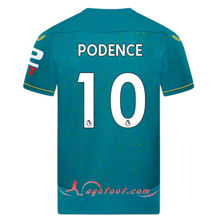 Maillot de Foot Wolves (PODENCE #10) 2022/23 Exterieur