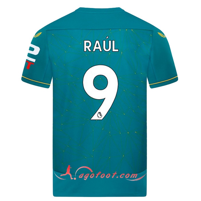 Maillot de Foot Wolves (RAÚL #9) 2022/23 Exterieur