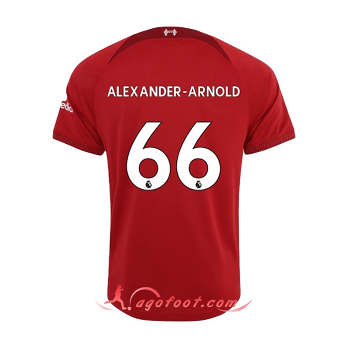 Maillot de Foot Liverpool (ALEXANDER-ARNOLD #66) 2022/23 Domicile