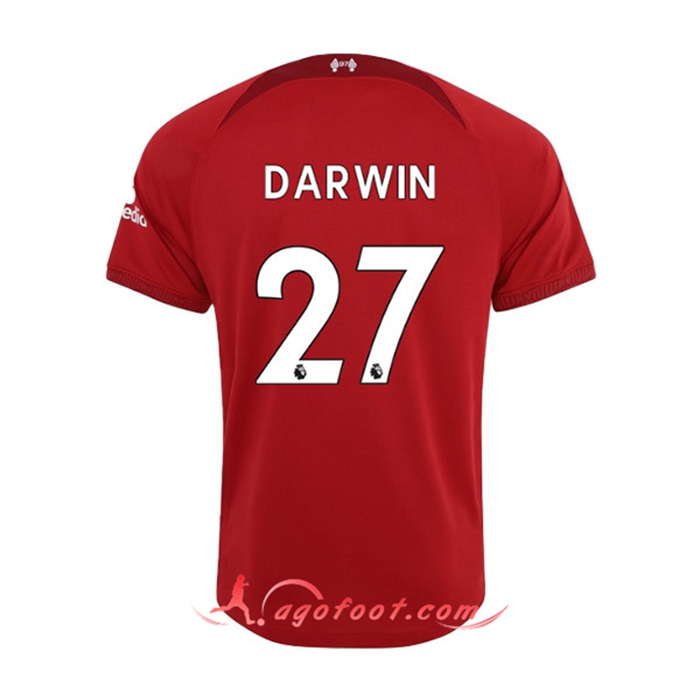 Maillot de Foot Liverpool (DARWIN #27) 2022/23 Domicile