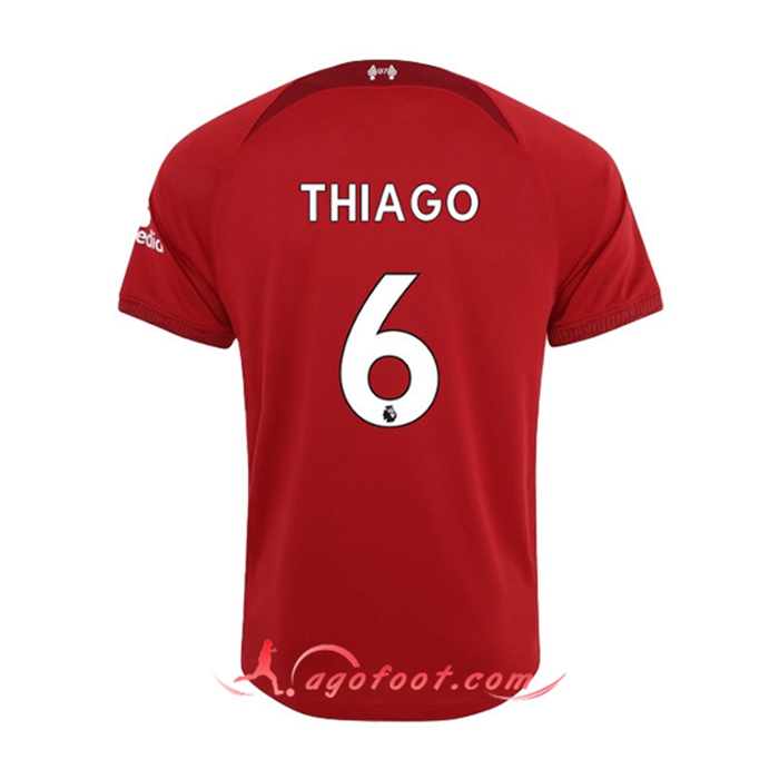 Maillot de Foot Liverpool (THIAGO #6) 2022/23 Domicile