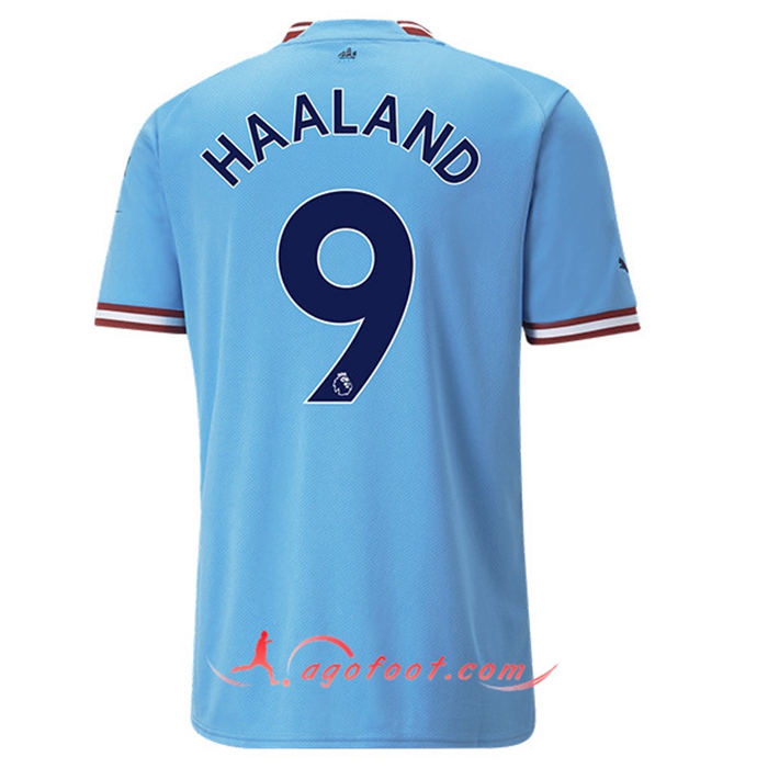 Maillot de Foot Manchester City (HAALAND #9) 2022/23 Domicile