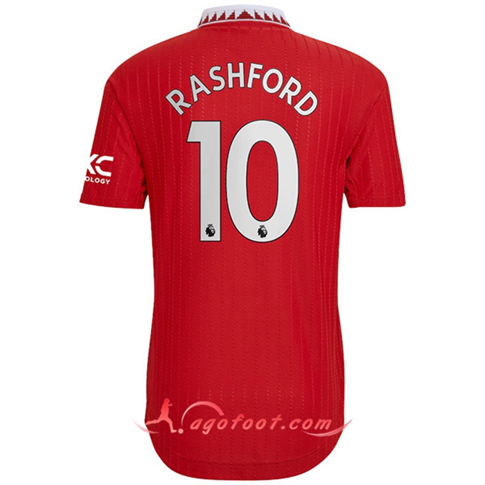Maillot de Foot Manchester United (RASHFORD #10) 2022/23 Domicile