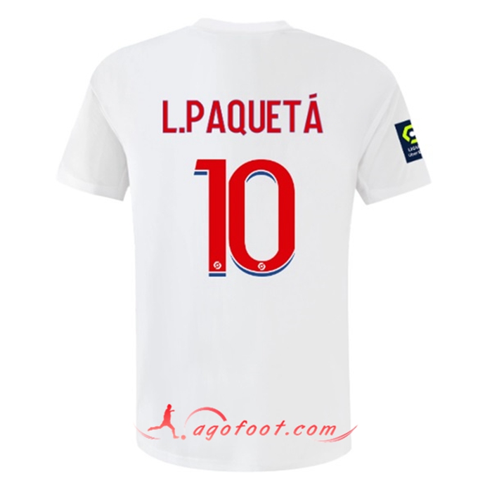 Maillot de Foot Lyon (L.PAQUETÁ #10) 2022/23 Domicile
