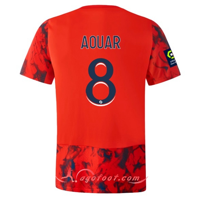 Maillot de Foot Lyon (AOUAR #8) 2022/23 Exterieur
