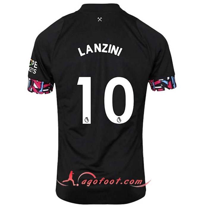Maillot de Foot West Ham (LANZINI #10) 2022/23 Exterieur