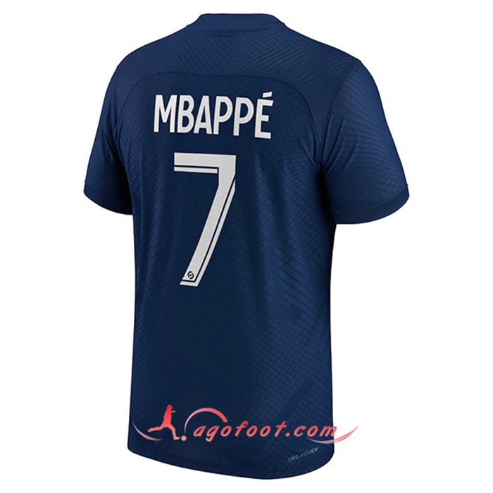 Maillot de Foot PSG (MBAPPÉ #7) 2022/23 Domicile