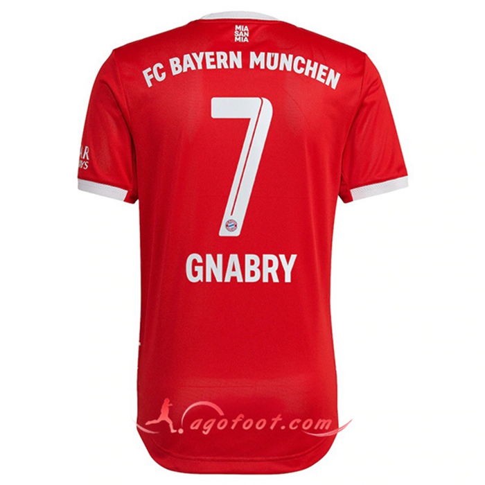 Maillot de Foot Bayern Munich (GNABRY #7) 2022/23 Domicile